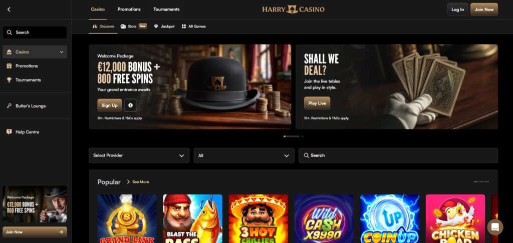 goksite harry casino nederland homepage